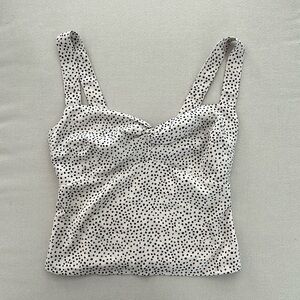 Abercrombie Twist-Front Wide Strap Cami